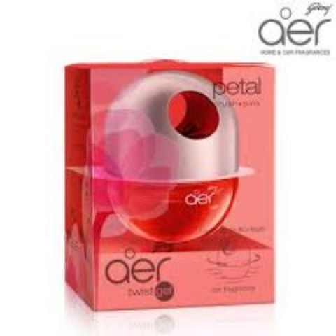 Godrej Aer Twist, (Petal Crush Pink) Car Freshener, 45g