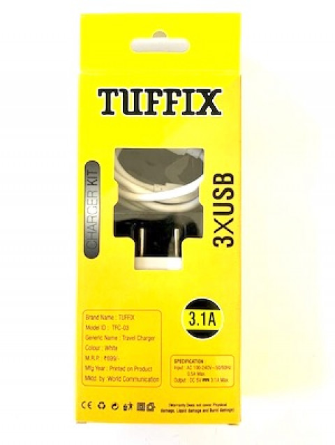 Tuffix Charger Kit  3XUSB