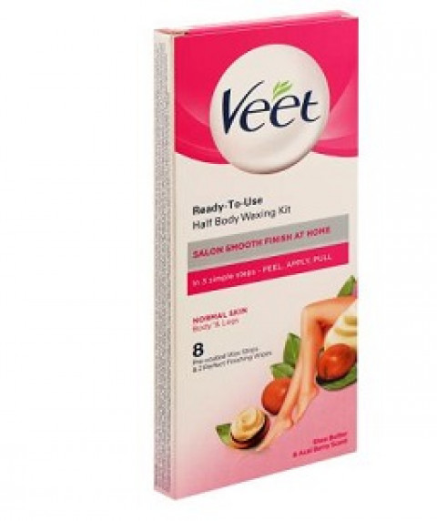 Veet Ready To Use Half BodyWax Strips 