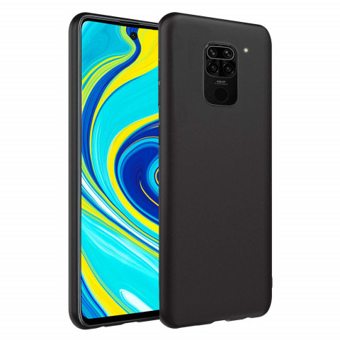 Xiaomi Redmi Note 9 Back Cover | Matte Soft Silicon Flexible | Camera Bump Protection 