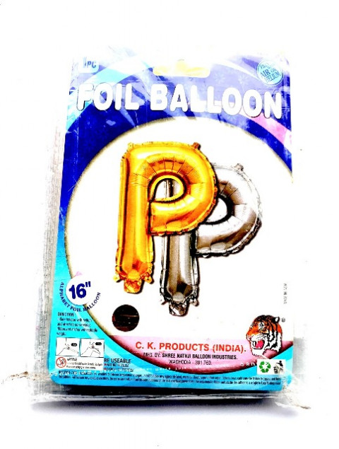 Alphabet Foil Balloon 16 inch 