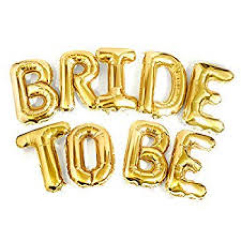 Bride to Be Banner Balloon