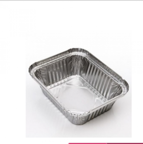 Silver Food Container for Food Packaging (Small)