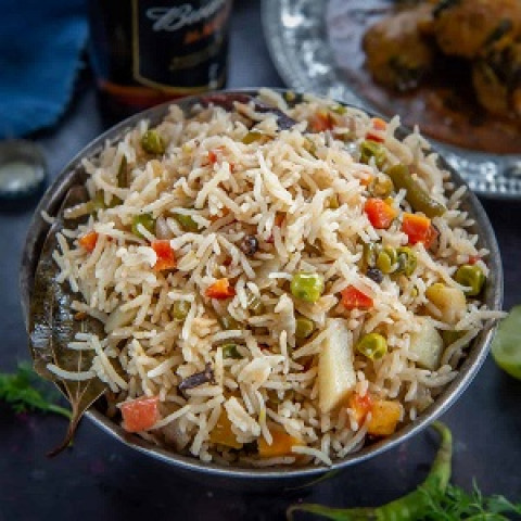 Veg Pulaow- Biryani Queen