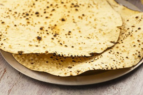 Roasted Papad- biryani Queen