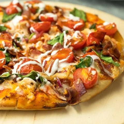 Chicken Pizza-Biryani Queen