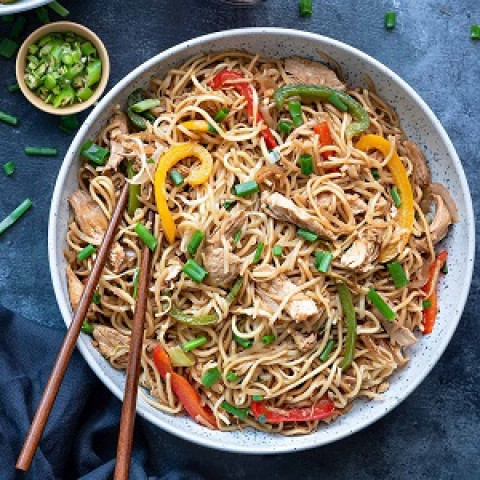 Chicken Hakka Noodles- Biryani Queen