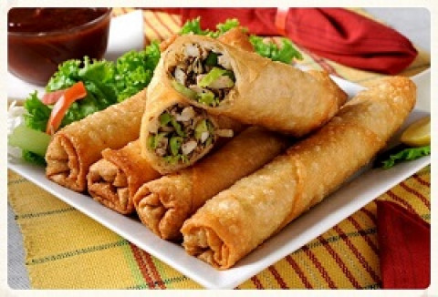 Mutton Spring Roll-Biryani Queen