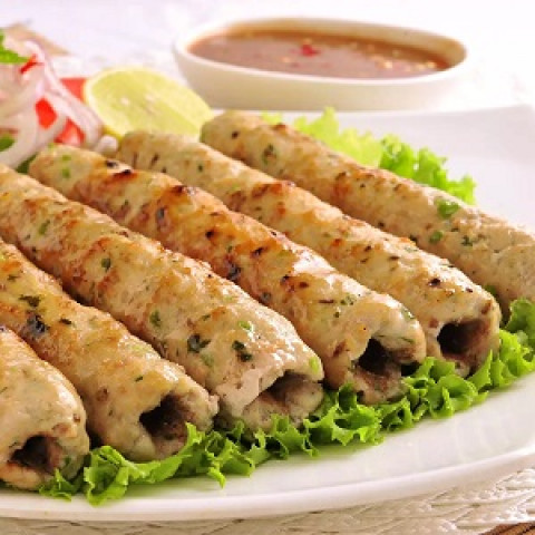 Chicken Seekh Kebab(8pcs)-Dawat-E-Mughlai