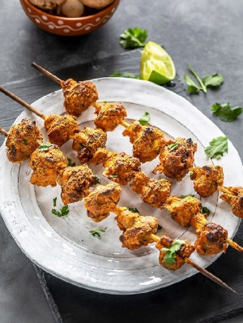 Mushroom Tikka-Dawat-E-Mughlai