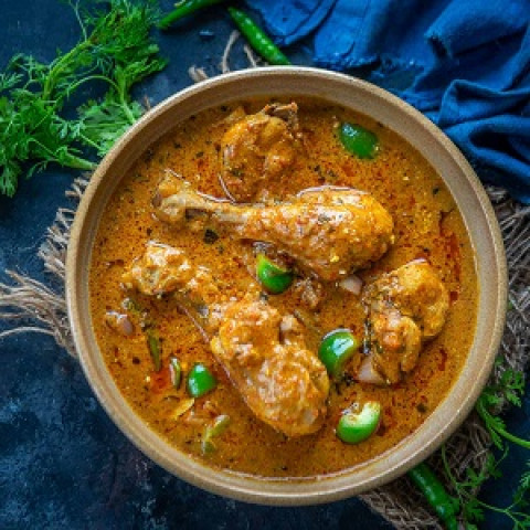 Kadai Chicken-Dawat-E-Mughlai