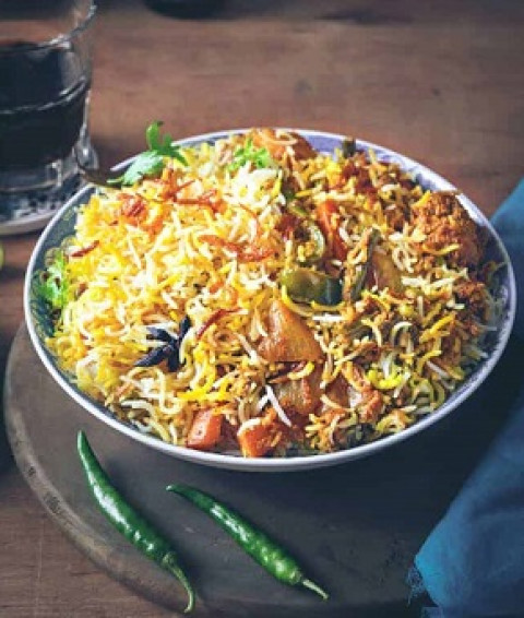 Veg Biryani-Dawat-E-Mughlai