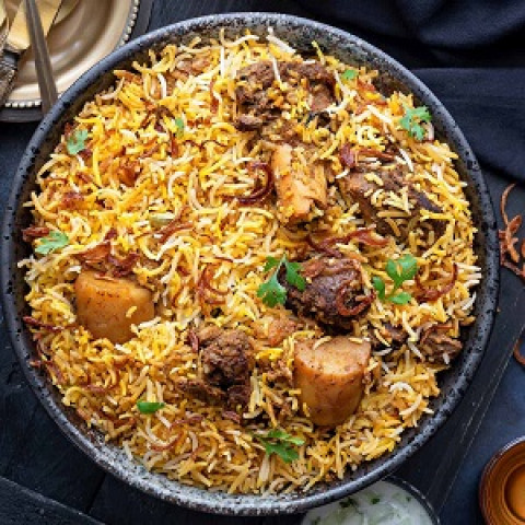 Mutton Biryani-14th Moon  Relish The Bliss