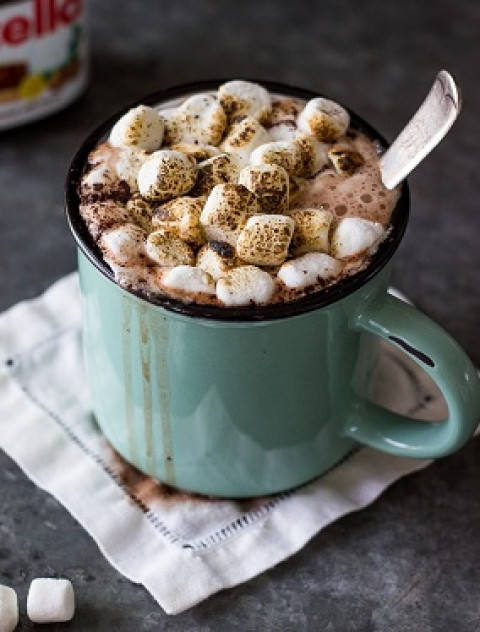 Hot Nutella(Extra Charges for adding Marshmellow) -Kore Coffee House 