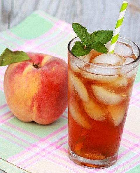 Iced Tea Peach- Kore Coffee House