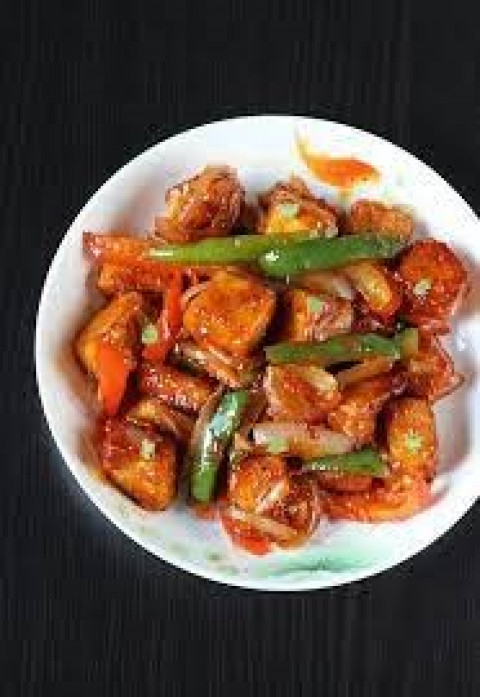 Chilli Paneer-Munchies Cafe