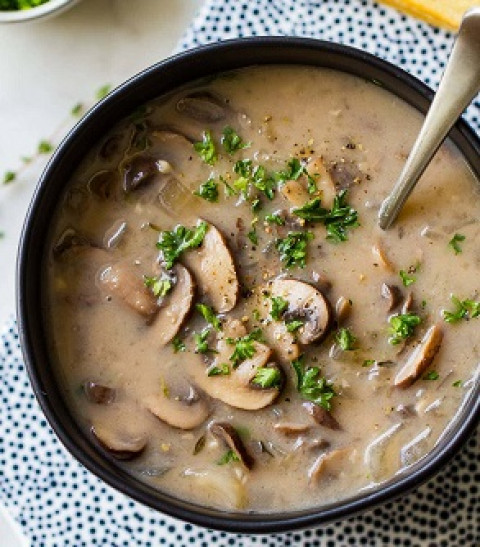 Mushroom Soup-Donsa Restuarant