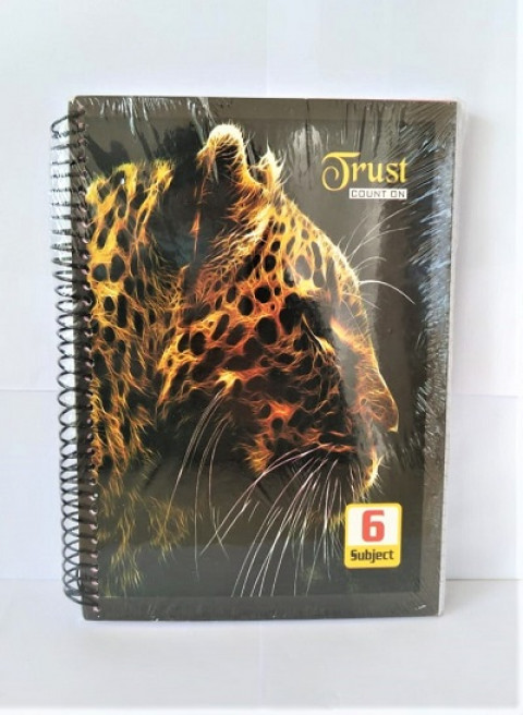 Trust 6 Subject Spiral NoteBook 29.7 X 21cm 400 Pages