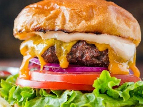 Coffee House Cheese Burger-Coffee House