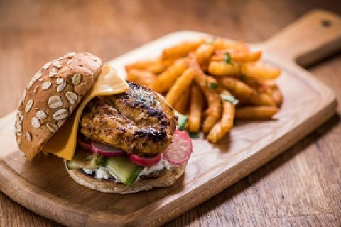 Coffee House Tandoori Chicken Burger-Coffee house