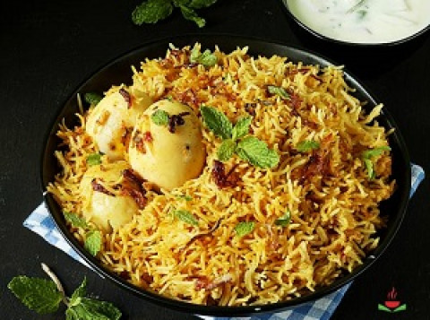 Egg Biryani-Yumyum