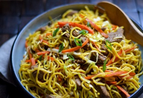 Mutton Chowmein-Yumyum