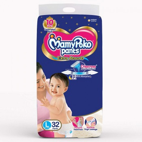 MamyPoko Pants Extra Absorb LARGE 32 pants 