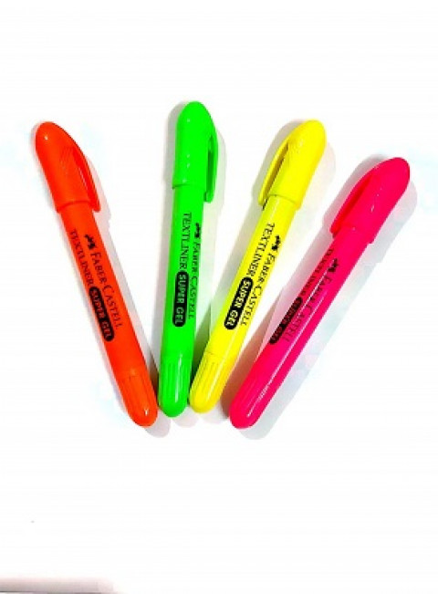 Faber Castell Super Gel Textliner Assorted Colours