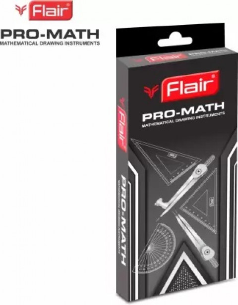 Flair Pro-Math Drawing Instruments Box