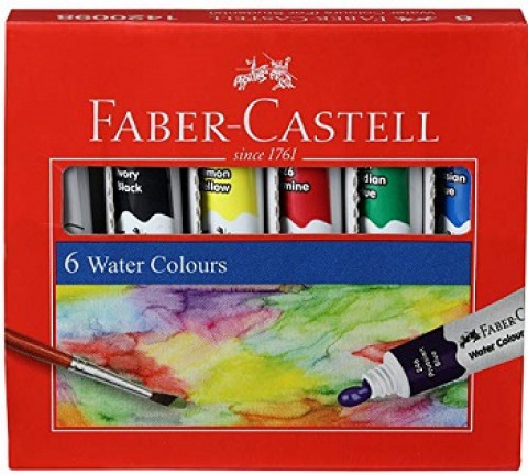 Faber Castell 6 Water Colours 