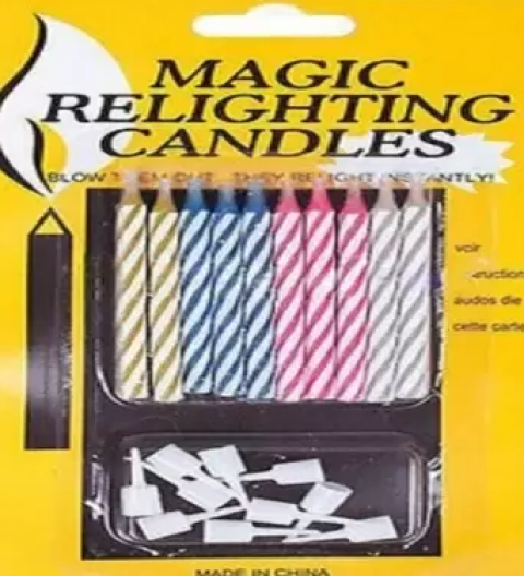 Magic Relighting Candles