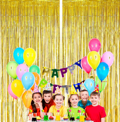 Foil Fringe Curtain Party decoration