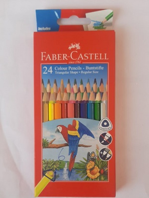 Faber castell 24 colour pencils buntstiffe