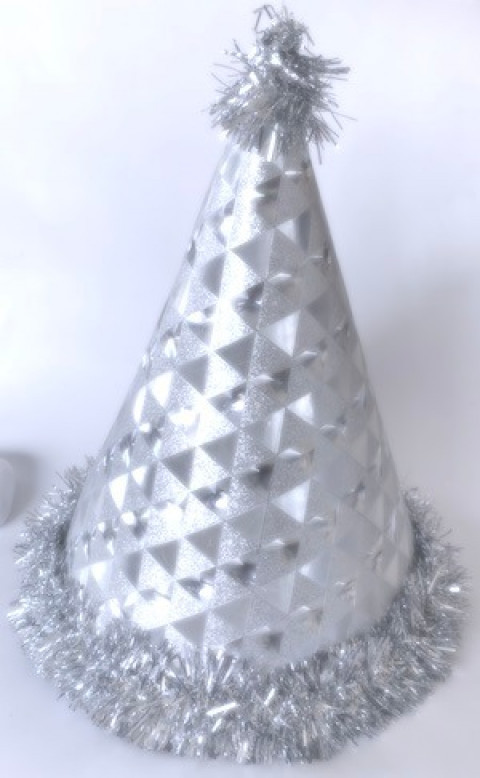 Birthday Cap Silver