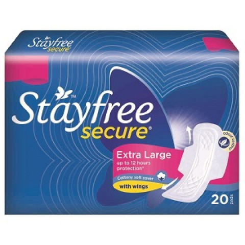 Stayfree Secure Xl 20 Pads 