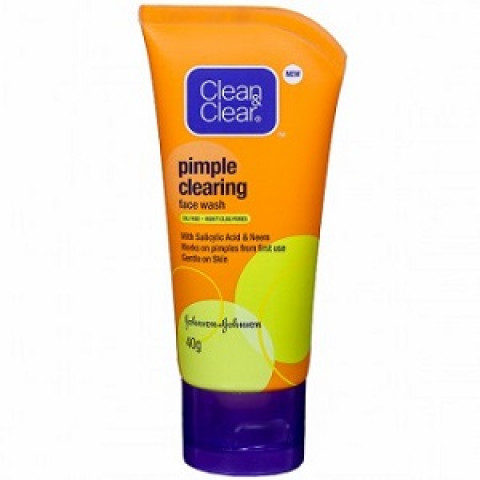 Clean & Clear Pimple Clearing Face Wash 40g