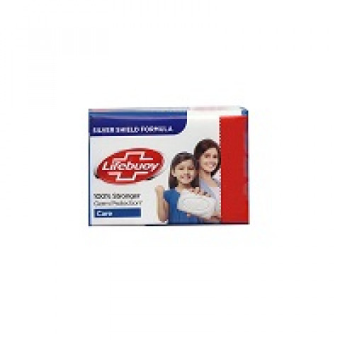 Lifebuoy Soap Bar – Care, 100% Better Germ Protection,10G