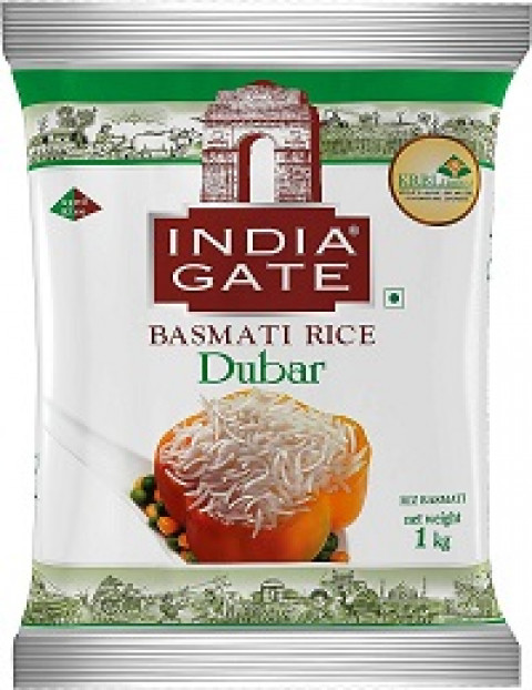 India Gate Basmati Rice Dubar, 1kg