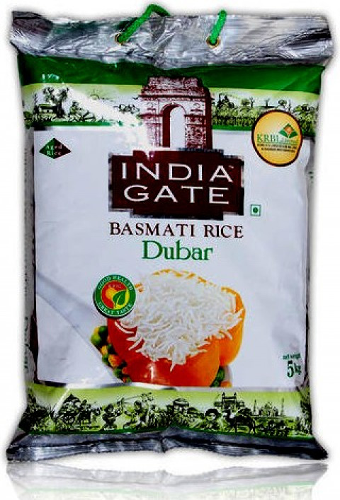 India Gate Basmati Rice/Basmati Akki - Dubar, 5 kg