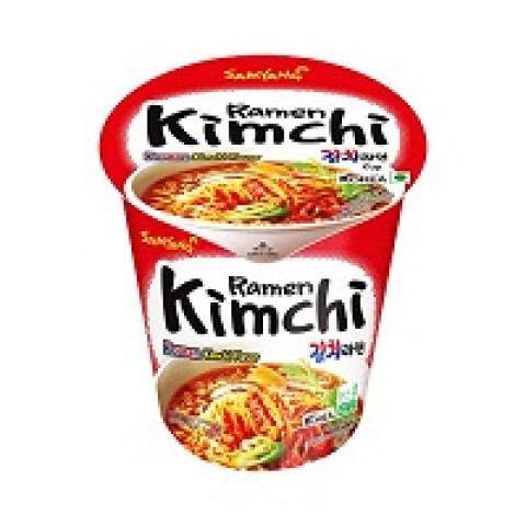 Samyang Kimchi Hot Chicken Flavour Raman Cup Noodles, 70mg