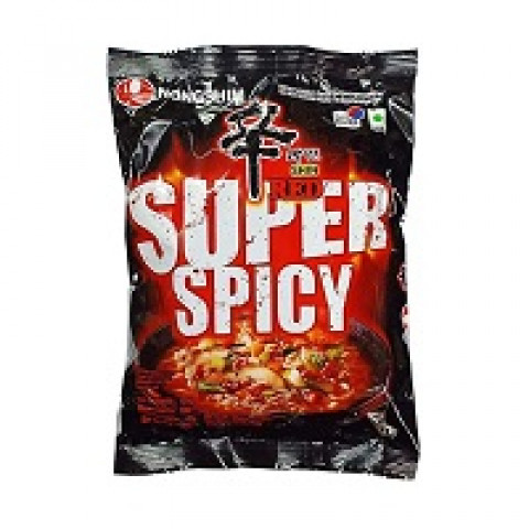 Nongshim Shin Red Super Spicy Instant Noodles,  120 g