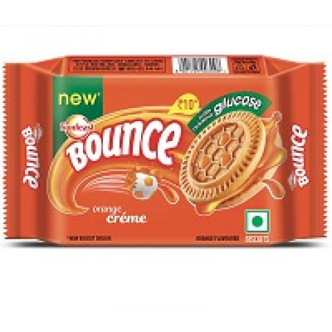 Sunfeast Bounce Cream Tangy Orange, 64g