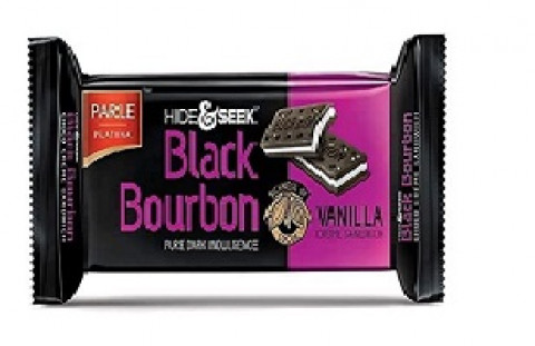 Parle Hide & Seek Black Bourbon Vanilla Biscuits 100G