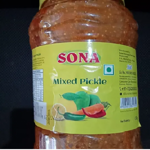 SONA MIXED PICKLE 5KG