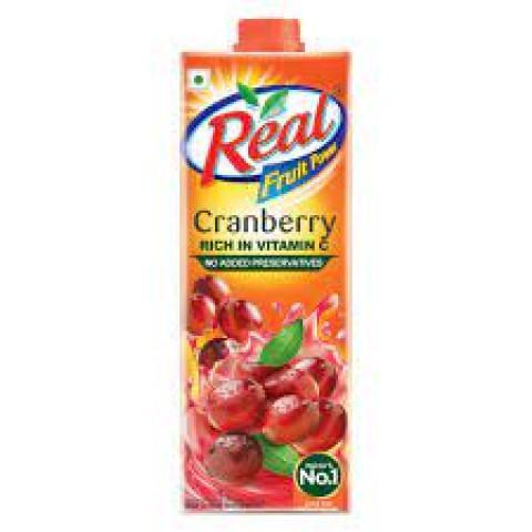 DABUR Real Fruit Power Cranberry, 1L