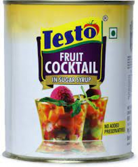 Testo FRUIT COCKTAIL Fruits  (580 g)