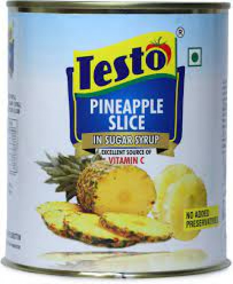 Testo PINEAPPLE SLICE Peeled 580 g