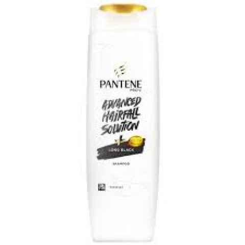 Pantene Advanced Hairfall Solution Hair Shampoo - Long Black, 180 ml