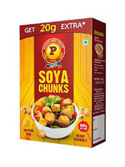 P Mark Soya Chunks 220g