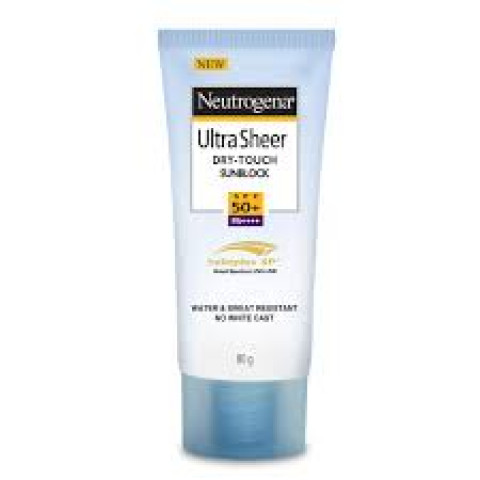 Neutrogena Ultrasheer Sunscreen SPF 50+ , 80g